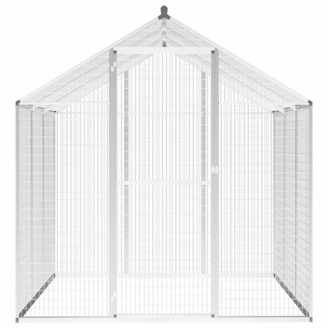 Volière 183x178x194 cm aluminium 2