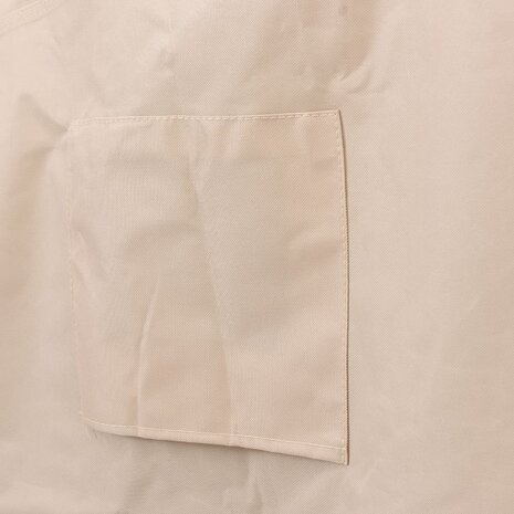 Tuinhoes 3-zitsbank 600D 159x84x56/81 cm oxford beige 10