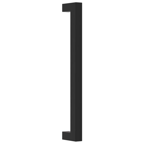 Handvatten 10 st 192 mm roestvrij staal zwart 3