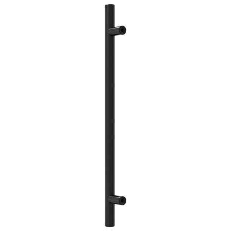 Handvatten 10 st 192 mm roestvrij staal zwart 7