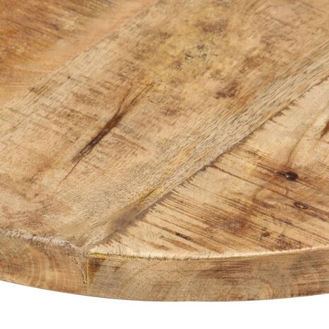 Tafelblad rond 25-27 mm 40 cm massief mangohout 2