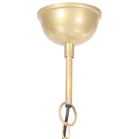 Hanglamp industrieel rond 25 W E27 40 cm messingkleurig 7