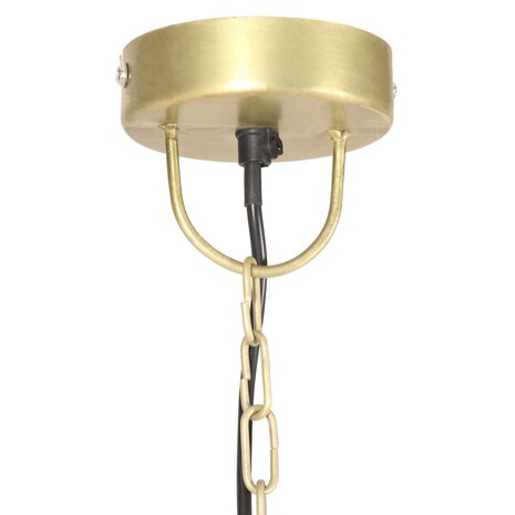 Hanglamp industrieel vintage rond 25 W E27 41 cm messingkleurig 5
