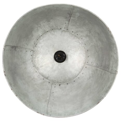 Hanglamp rond 25 W E27 48 cm zilverkleurig 7