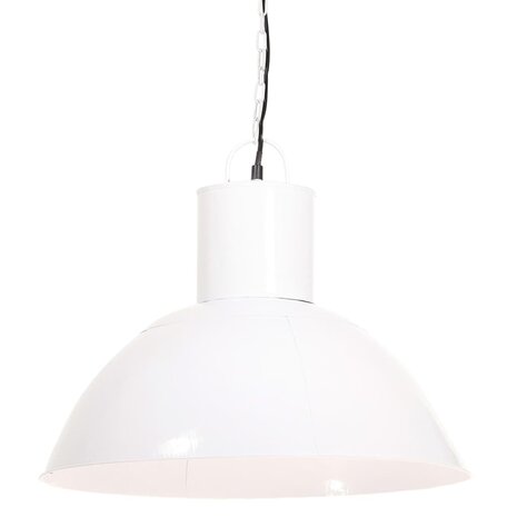 Hanglamp rond 25 W E27 48 cm wit 2