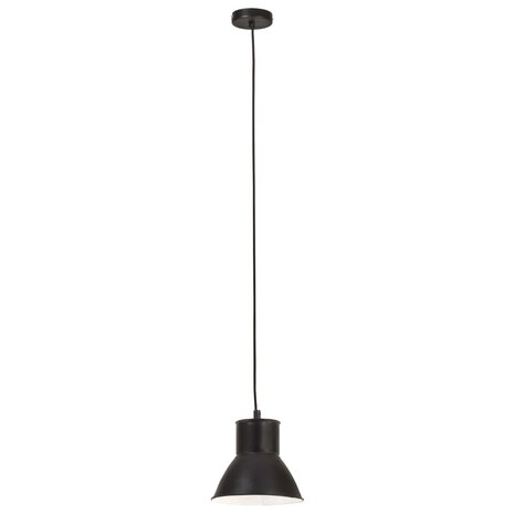 Hanglamp rond 25 W E27 17 cm zwart 3
