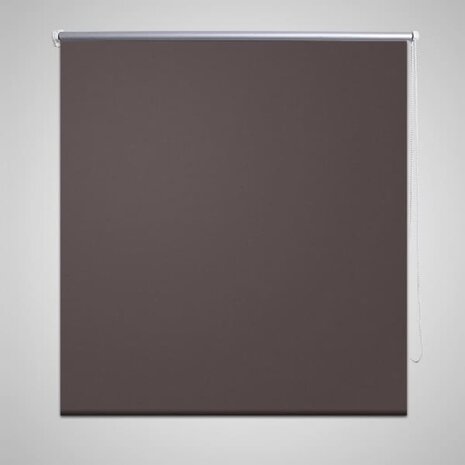 Rolgordijn verduisterend 80 x 175 cm koffiebruin 1