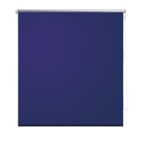 Rolgordijn verduisterend 80 x 230 cm marineblauw 2