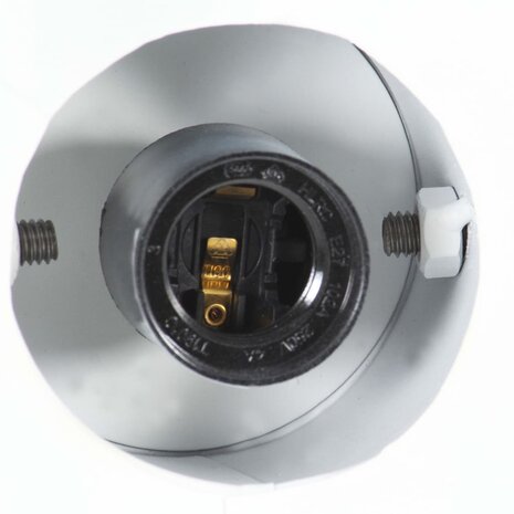 Hanglamp industrieel rond 25 W E27 19 cm zwart 9