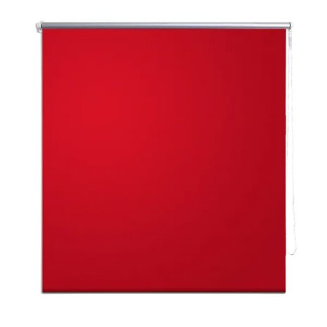Rolgordijn verduisterend 60 x 120 cm rood 2