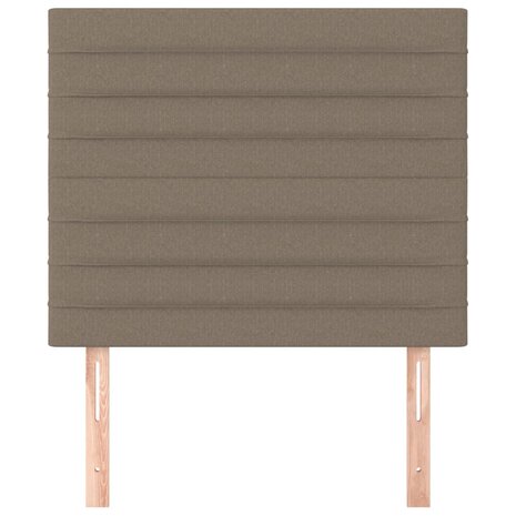 Hoofdborden 2 st 80x5x78/88 cm stof taupe 3