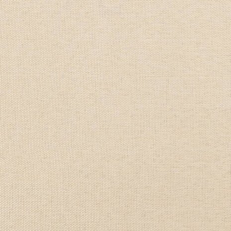 Hoofdborden 2 st 80x5x78/88 cm stof crèmekleurig 7
