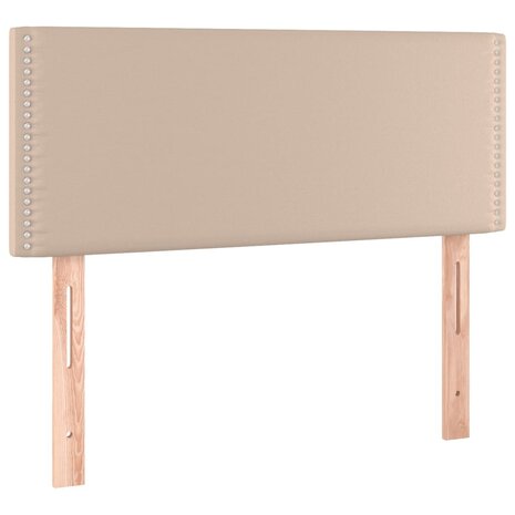 Hoofdbord 90x5x78/88 cm kunstleer cappuccinokleurig 2