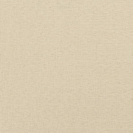 Slaapbank 90x200 cm stof crèmekleurig 7