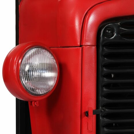 Wijnkast tractor 49x31x172 cm massief mangohout 9