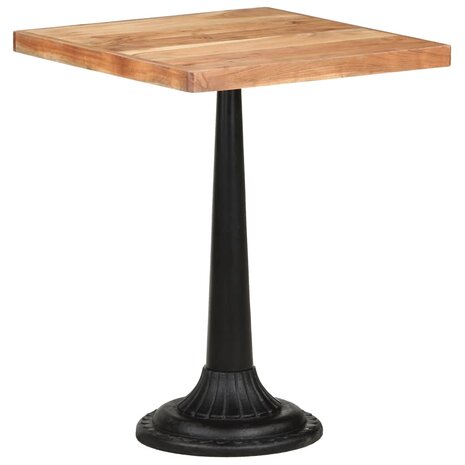 Bistrotafel 60x60x76 cm massief acaciahout 1