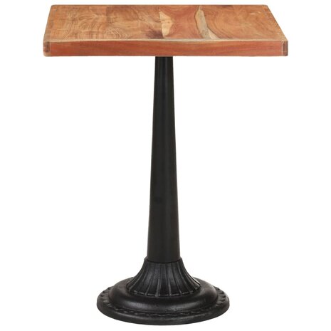 Bistrotafel 60x60x76 cm massief acaciahout 3