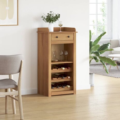 Wijnkast Panama 57x40x111,5 cm massief grenenhout 3