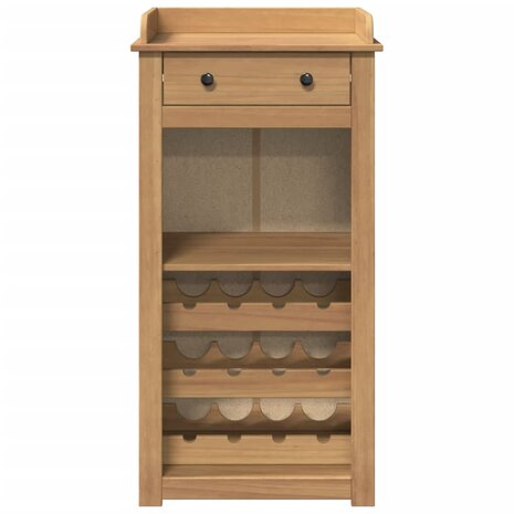Wijnkast Panama 57x40x111,5 cm massief grenenhout 4