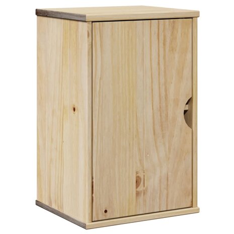 Badkamerwandkast OTTA 35x30x55 cm massief grenenhout 2