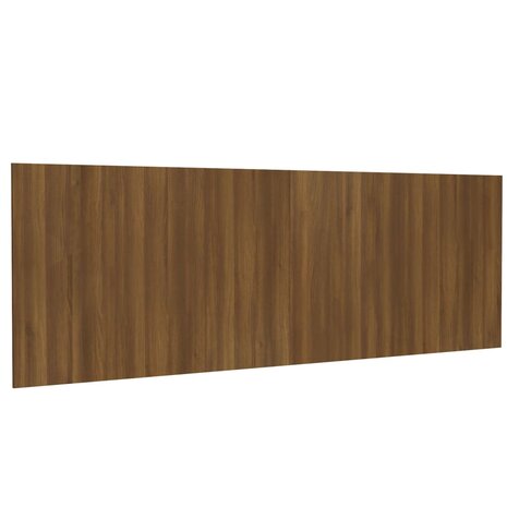 Hoofdbord wandmodel 240x1,5x80 cm bewerkt hout bruin eikenkleur 2