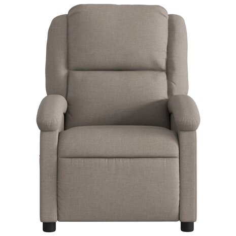 Massagestoel verstelbaar stof taupe 4