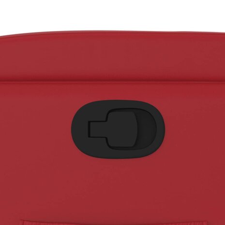 Sta-op-stoel kunstleer rood 12