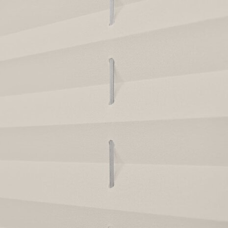 Plissé rolgordijn 90x125cm creme 7
