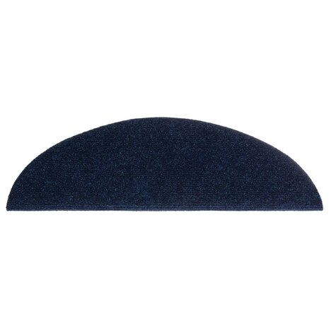 Trapmatten zelfklevend 10 st 56x17x3 cm naaldvilt marineblauw 5