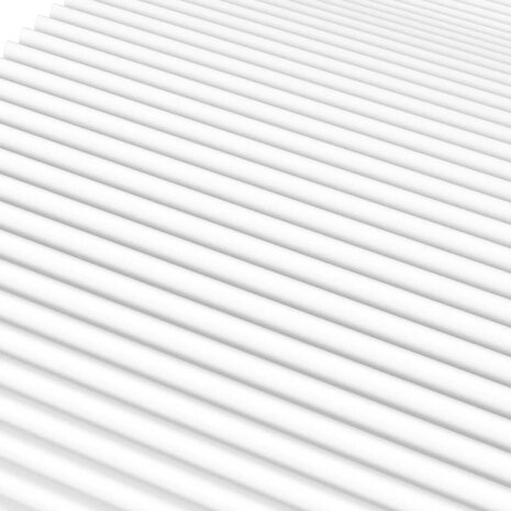 Schuimmatras hardheid H2 H3 80x210 cm wit 5