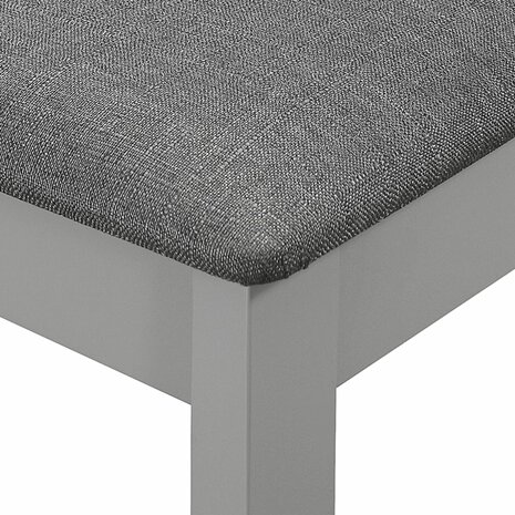 3-delige Eethoek MDF grijs 12
