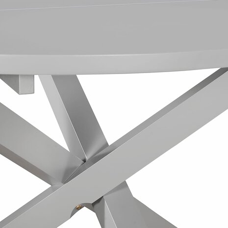 5-delige Eethoek MDF grijs 4