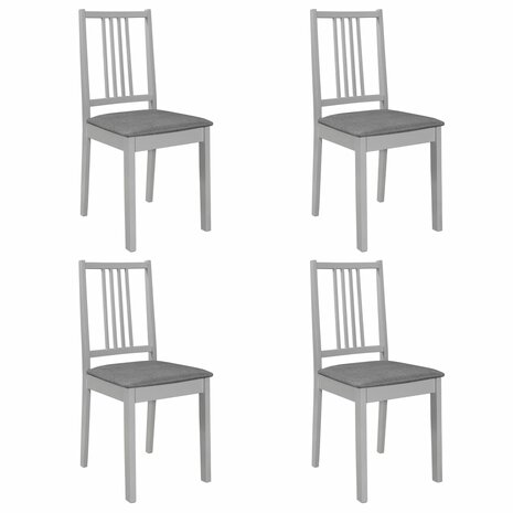 5-delige Eethoek MDF grijs 5
