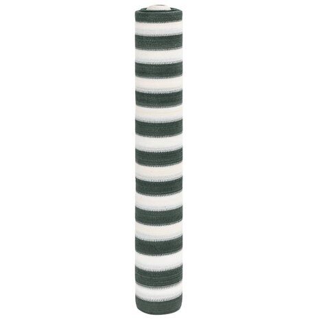 Privacynet 150 g/m² 1x10 m HDPE groen en wit 1