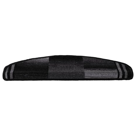 Trapmatten zelfklevend 5 st 65x21x4 cm zwart en grijs 4