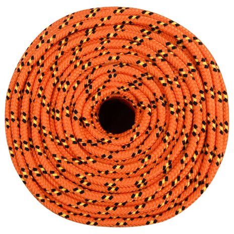 Boottouw 10 mm 25 m polypropyleen oranje 3