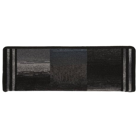 Trapmatten zelfklevend 5 st 65x21x4 cm zwart en grijs 4
