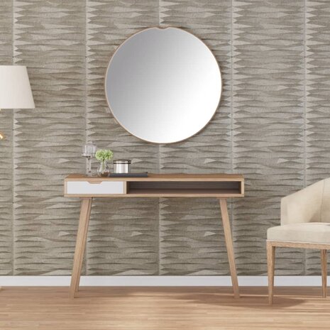 48 st Wandpanelen steen 12 m² 50x50 cm XPS beton 1