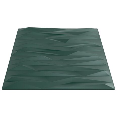 24 st Wandpanelen steen 6 m² 50x50 cm XPS groen 6
