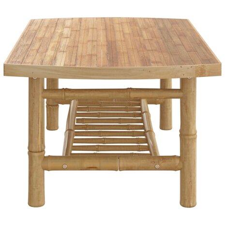Tuintafel 90x55x37 cm bamboe 4