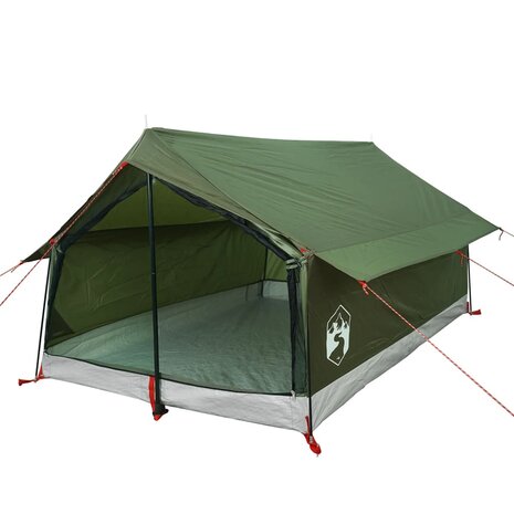 Tent 2-persoons waterdicht olijfgroen 4