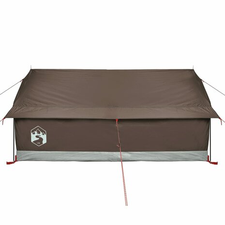 Tent 2-persoons waterdicht bruin 8