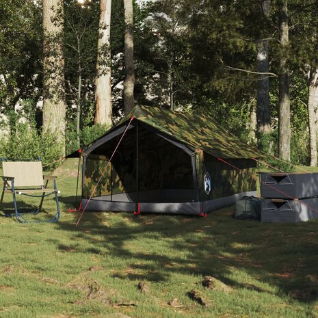 Tent 2-persoons waterdicht camouflage 3