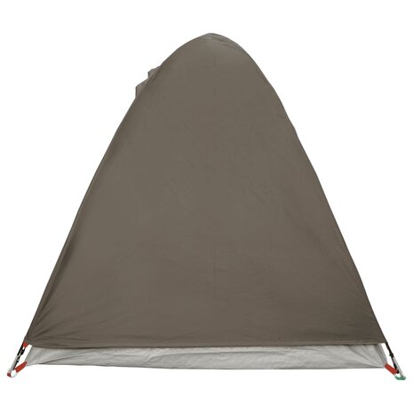 Koepeltent 2-persoons waterdicht bruin 9