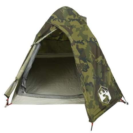 Koepeltent 2-persoons waterdicht camouflage 6