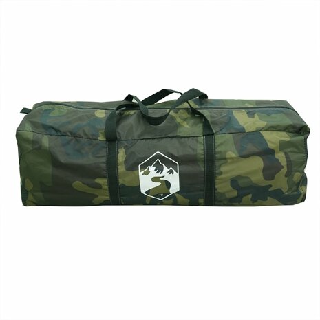 Koepeltent 2-persoons waterdicht camouflage 12