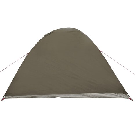 Koepeltent 3-persoons waterdicht bruin 9
