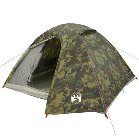 Koepeltent 3-persoons waterdicht camouflage 4