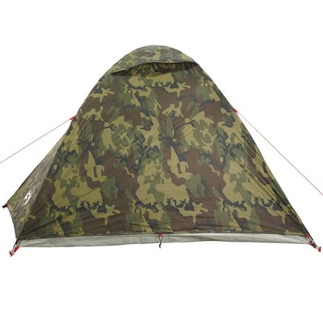 Koepeltent 4-persoons waterdicht camouflage 8