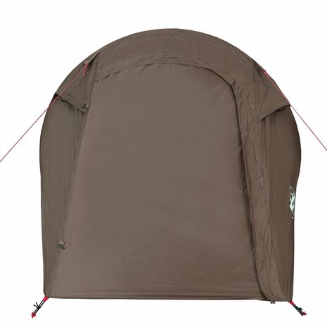 Tunneltent 3-persoons waterdicht bruin 7